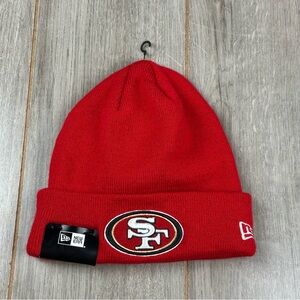 San Francisco 49ers Beanie New Era Red NEW